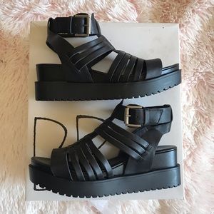 BP Ronnie Gladiator Platform Sandal